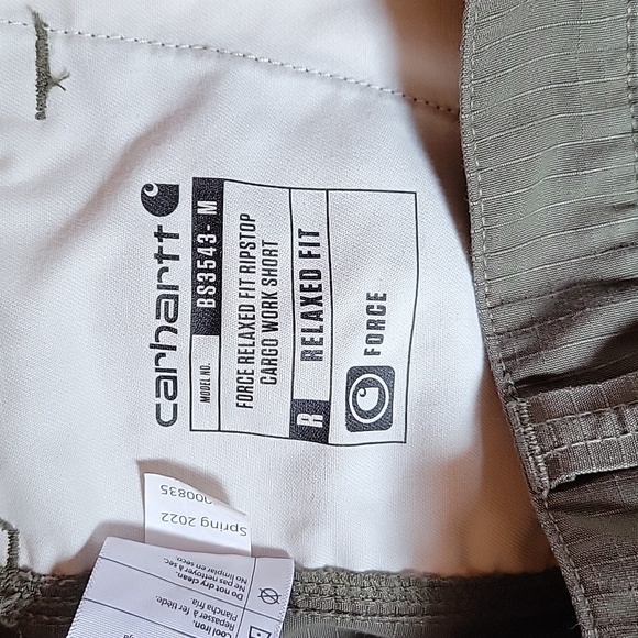 Carhartt relaxed fit, cargo work shorts, size 38 - Picture 8 of 10